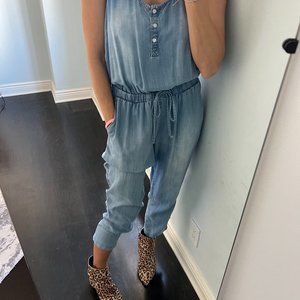 Cloth & Stone chambray jumpsuit
